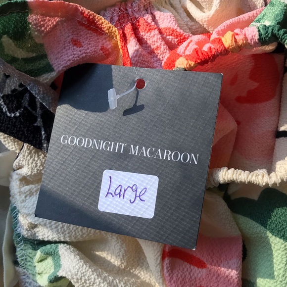 *SOLD* Goodnight Macaroon floral print mini dress - Picture 8 of 8